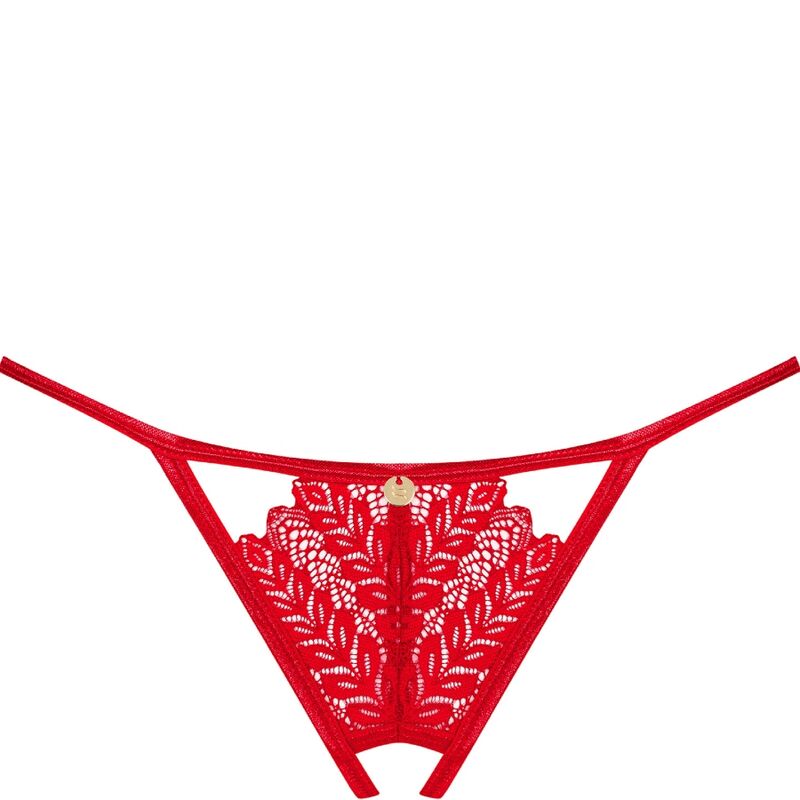 OBSESSIVE - TANGA CROCHLESS INGRIDIA ROJO M/L