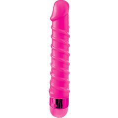 CLASSIX - MASAJEADOR VIBRANTE CANDY TWIRL 16,5 CM ROSA