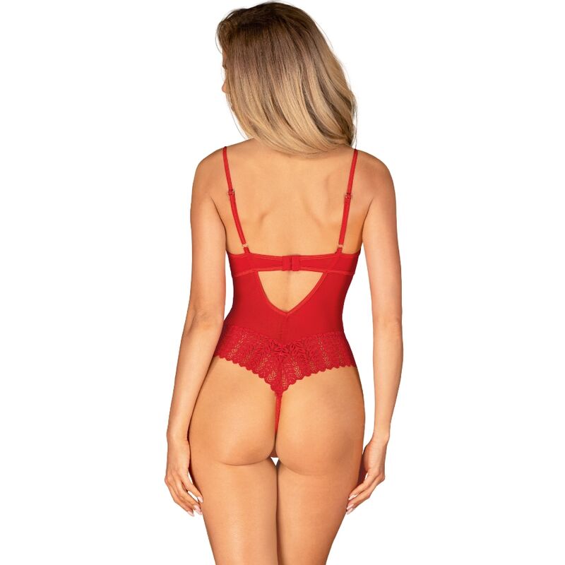 OBSESSIVE - INGRIDIA CROCHLESS RED XS/S