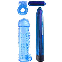 CLASSIX - COUPLES KIT WITH RING, SHEATH AND BLUE BALLS