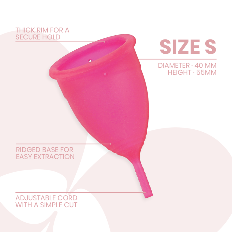 INTIMICHIC - MEDICAL SILICONE MENSTRUAL CUP - SIZE S