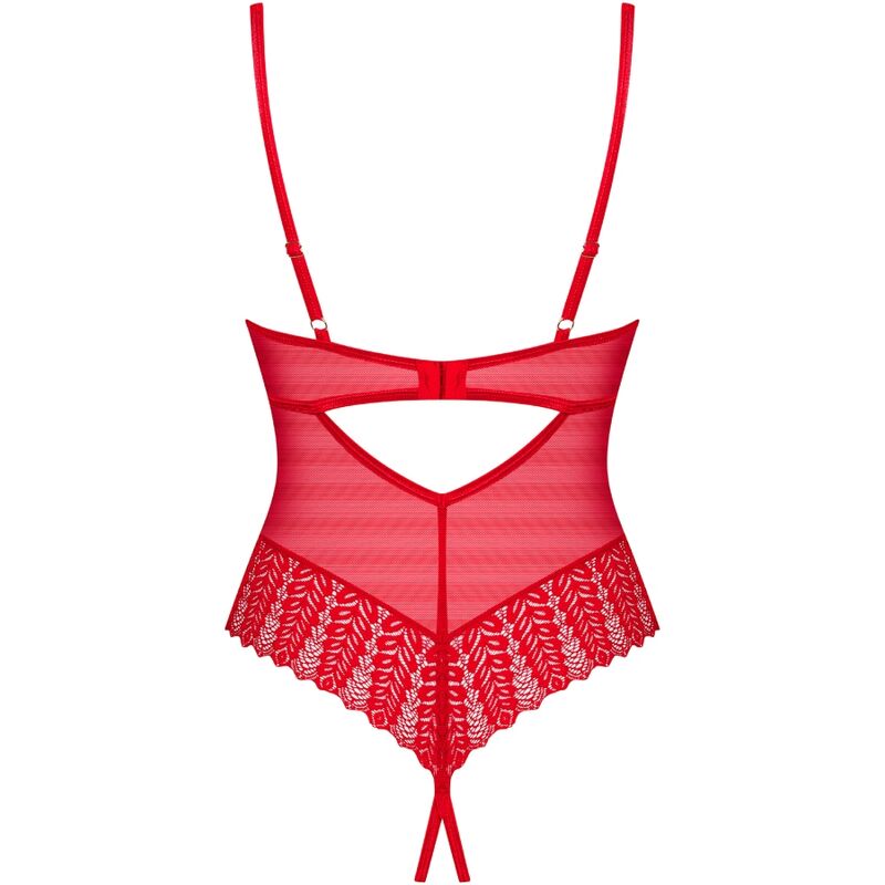 OBSESSIVE - INGRIDIA CROCHLESS RED XS/S