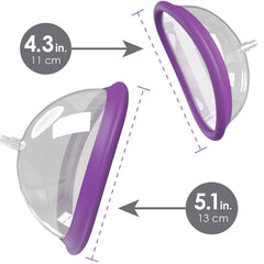 FANTASY FOR HER - RECHARGEABLE CLITORIS SUCTION KIT SIZE S/L