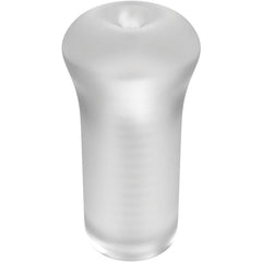 FETISH FANTASY EXTREME - SLIDE &amp; GLIDE TRANSPARENT SILICONE MALE MASTURBATOR