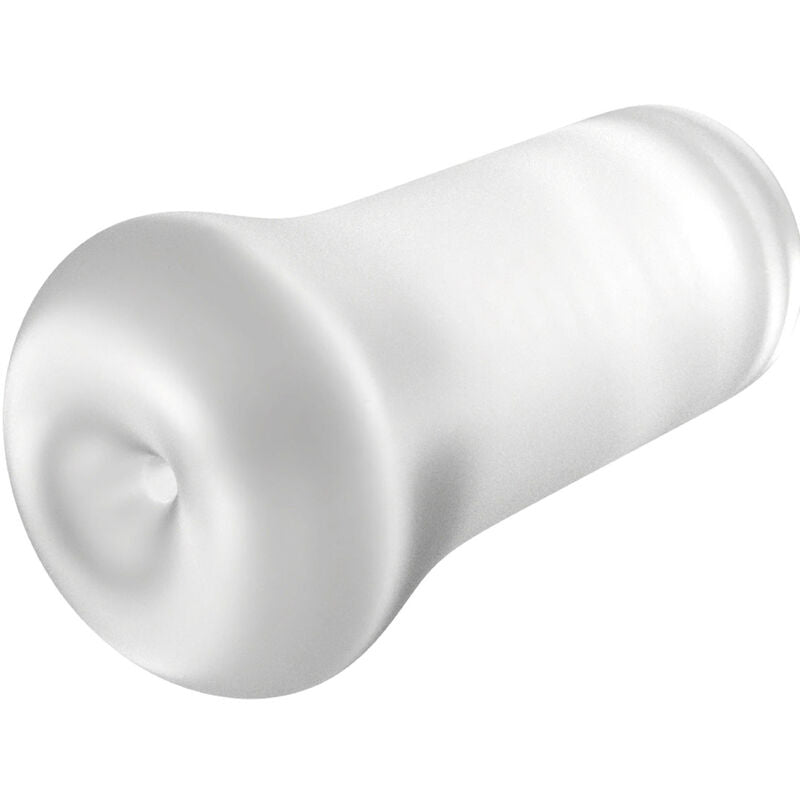 FETISH FANTASY EXTREME - SLIDE &amp; GLIDE TRANSPARENT SILICONE MALE MASTURBATOR