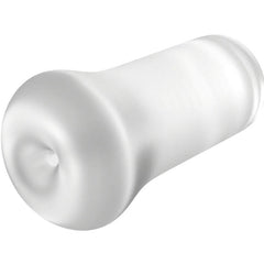 FETISH FANTASY EXTREME - SLIDE &amp; GLIDE TRANSPARENT SILICONE MALE MASTURBATOR