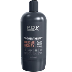 PDX PLUS - STROKER MASTURBADOR DISCRETO BOTELLA DISEÑO MILK ME HONEY CANDY SHAMPOO