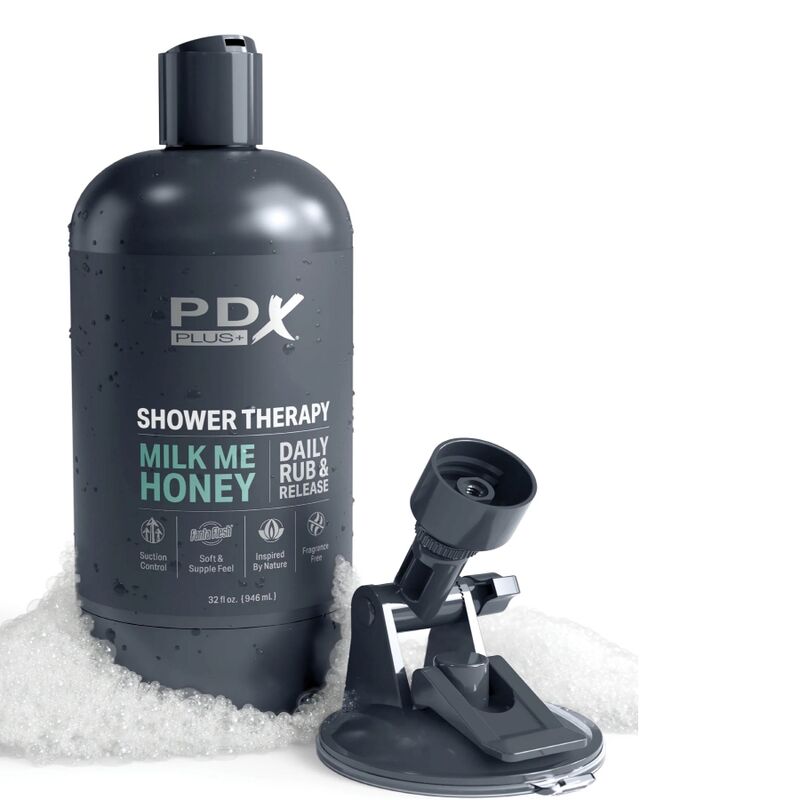 PDX PLUS - STROKER MASTURBATOR DISCREET DESIGN MILK ME HONEY SHAMPOO BOTTLE