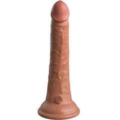 KING COCK - DILDO ELITE REALISTICO DE SILICONA 17,8 CM CARAMELO