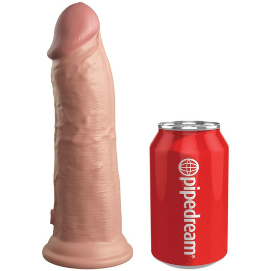 KING COCK - ELITE REALISTIC VIBRATING &amp; SILICONE DILDO 20.3 CM