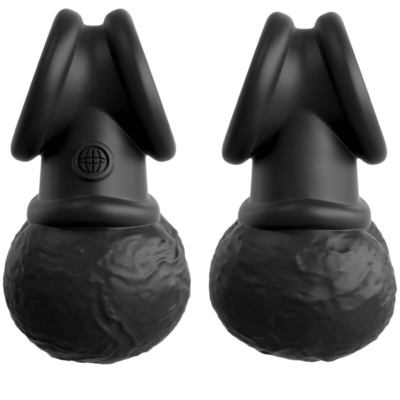 KING COCK - ELITE RING WITH SILICONE TESTICLE