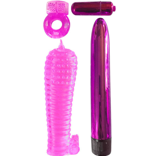 CLASSIX - COUPLES KIT WITH RING, SHEATH AND PINK BALLS