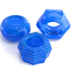 CLASSIX - SET DE 3 ANILLOS PARA EL PENE AZULES