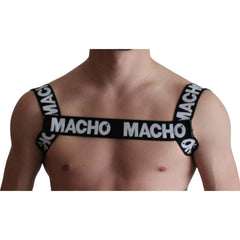 MACHO - BLACK DOUBLE HARNESS