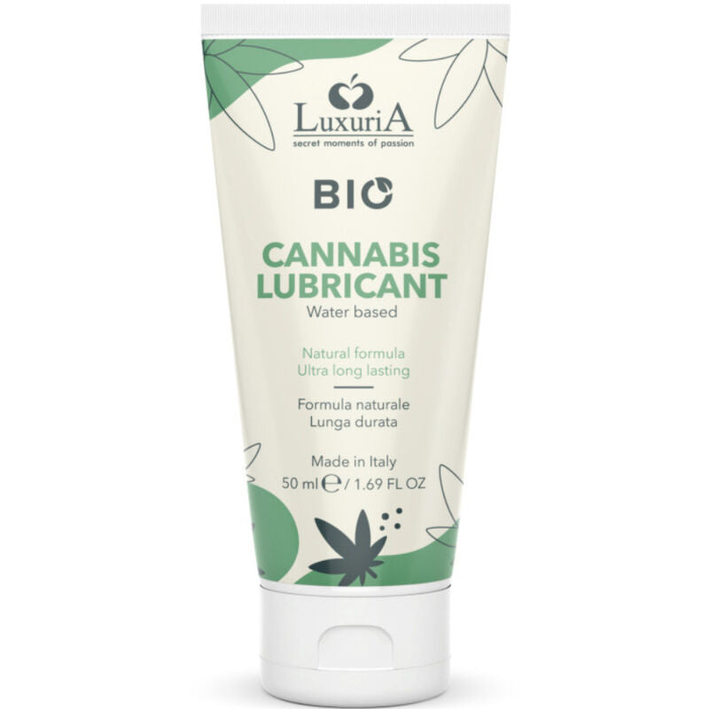 INTIMATELINE - LUBRICANTE A BASE DE AGUA DE CANNABIS ORGÁNICO LUXURIA 50 ML