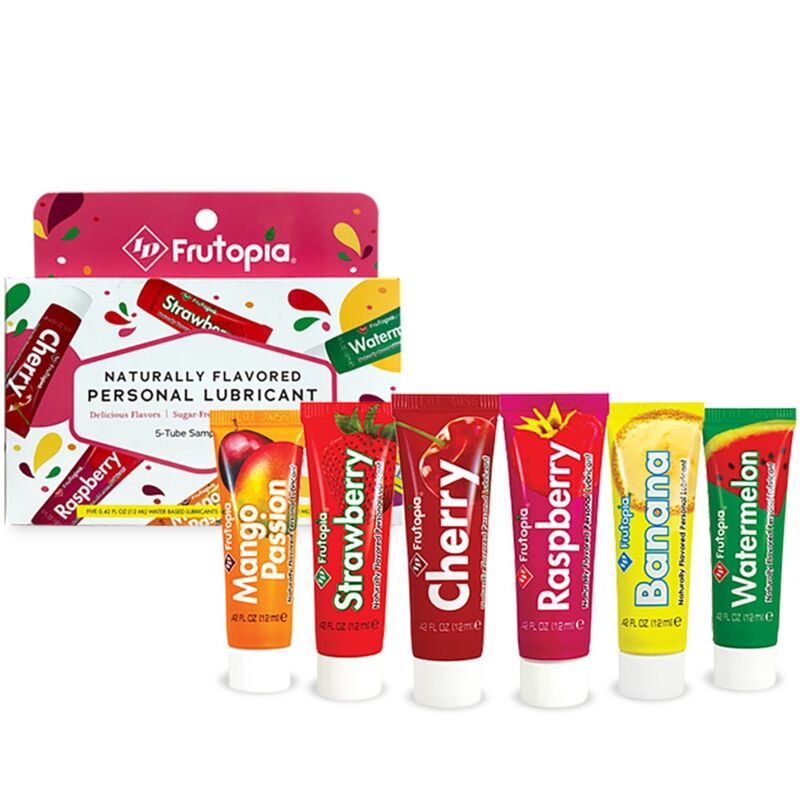 ID FRUTOPIA - LUBRIFIANT ASSORTIMENT 5 PACK 12 ML