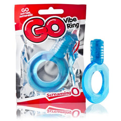 SCREAMING O - GO ANILLO VIBRADOR PARA EL PENE AZUL