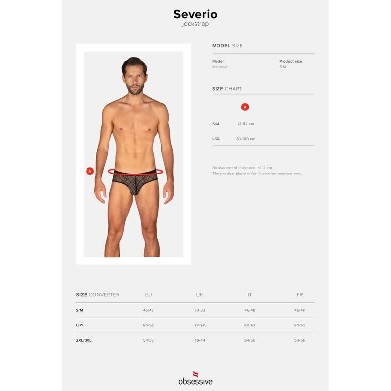 OBSESSIVE - TANGA SEVERIO TALLA ÚNICA