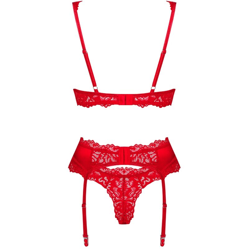 OBSESSIVE - AMOR CHERRIS 3 PIECE SET L/XL