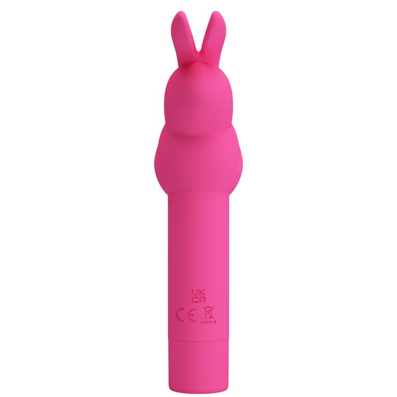 PRETTY LOVE - VIBRATEUR EN SILICONE LAPIN GERARDO FUSCHIA