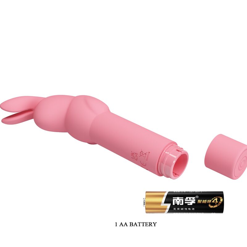 PRETTY LOVE - VIBRATEUR EN SILICONE LAPIN ROSE GERARDO