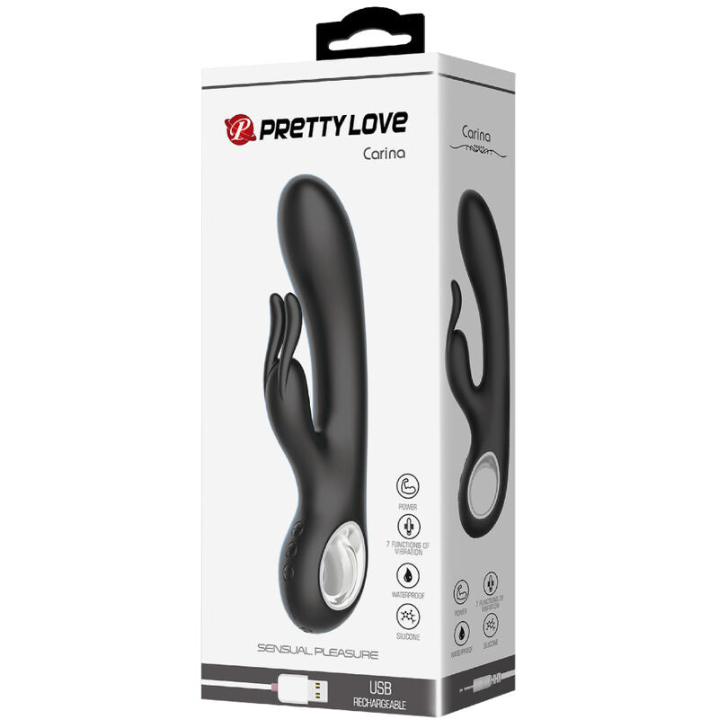 PRETTY LOVE - CARINA VIBRADOR DE CLITORIS Y ESTIMULADOR DEL PUNTO G