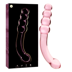 NEBULA SERIES BY IBIZA - MODELO 14 DILDO DE CRISTAL BOROSILICATO TRANSPARENTE 18,5 CM -O- 3 CM