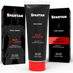 SPARTAN - COUPLE VIRILITY GEL AND INSENSITIVE CREAM 100% VEGAN