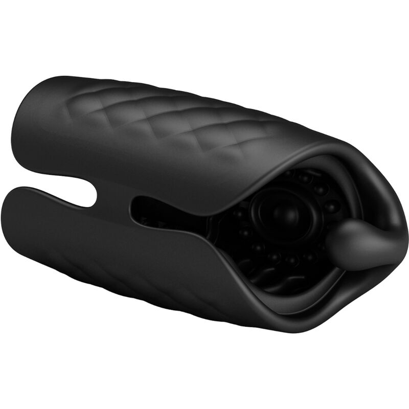 PRETTY LOVE - MANUAL MASTURBATOR FOR RECHARGEABLE GLANS VIBRATOR