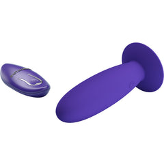 PRETTY LOVE - YOUTH PLUG VIBRADOR ANAL MANDO A DISTANCIA MORADO