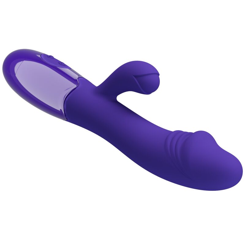 PRETTY LOVE - SNAPPY YOUTH VIBRADOR Y ESTIMULADOR DEL PUNTO G MORADO