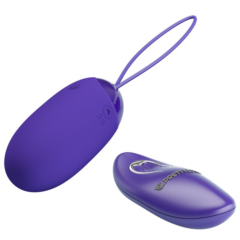 PRETTY LOVE - BERGER YOUTH REMOTE CONTROLLED VIBRATING EGG PURPLE