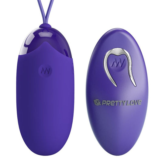 PRETTY LOVE - BERGER YOUTH REMOTE CONTROLLED VIBRATING EGG PURPLE