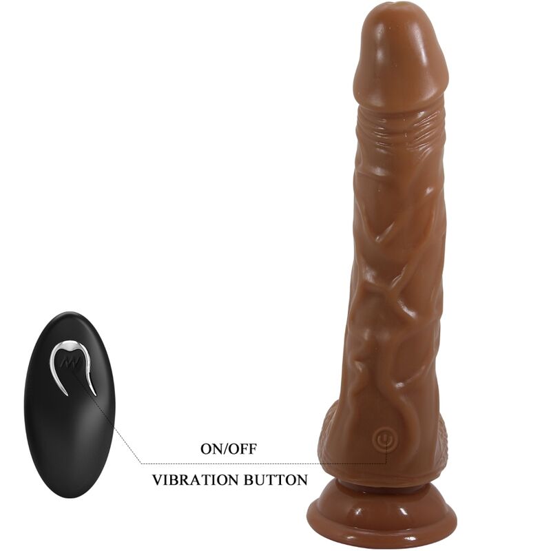 BAILE - BODACH REALISTIC VIBRATOR WITH SUCTION CUP REMOTE CONTROL