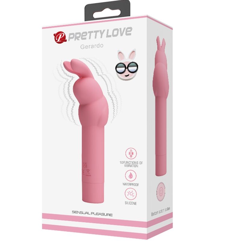 PRETTY LOVE - VIBRADOR CONEJO ROSA