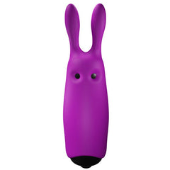 ADRIEN LASTIC - VIBRADOR LASTIC POCKET CONEJO MORADO