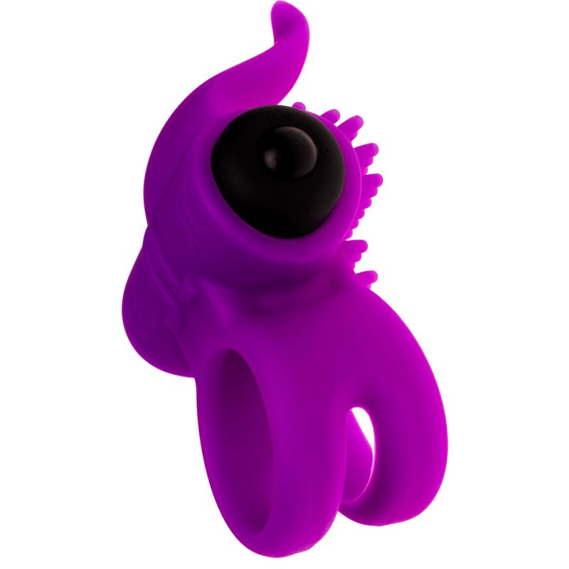 ADRIEN LASTIC - ANILLO VIBRADOR BULLET LASTIC VIOLETA