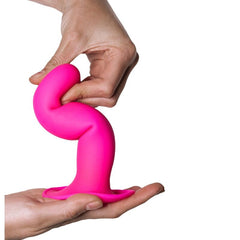 ADRIEN LASTIC - DILDO DE SILICONA HITSENS 4 FUCSIA