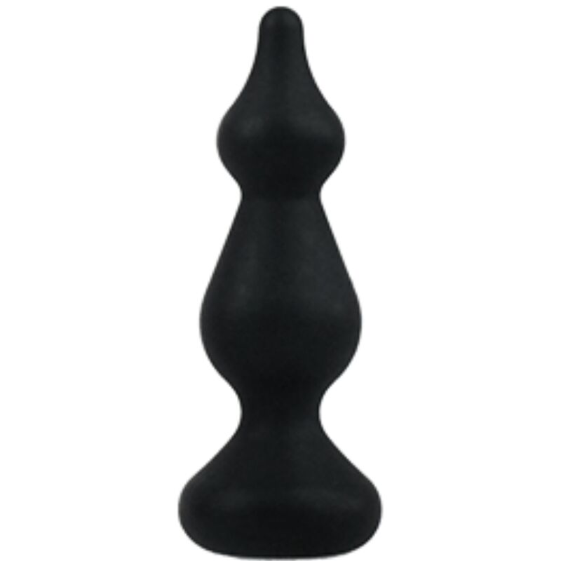 ADRIEN LASTIC - PLUG ANAL AMUSE SILICONE NOIR TAILLE S