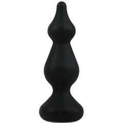 ADRIEN LASTIC - AMUSE PLUG ANAL DE SILICONA NEGRO TALLA S