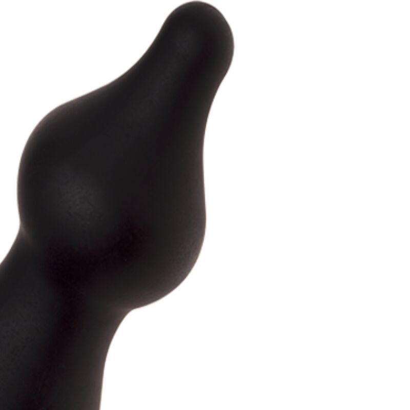 ADRIEN LASTIC - AMUSE PLUG ANAL DE SILICONA NEGRO TALLA S