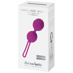 ADRIEN LASTIC - BOLAS DE SILICONA GEISHA LASTIC TALLA S MORADO