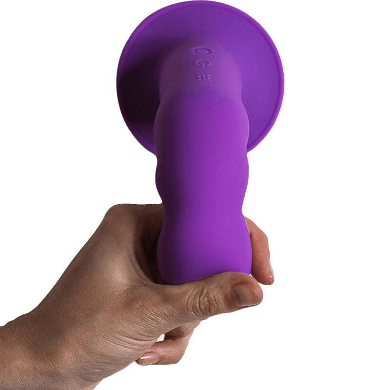 ADRIEN LASTIC - HITSENS VIBE 3 PURPLE SILICONE DILDO