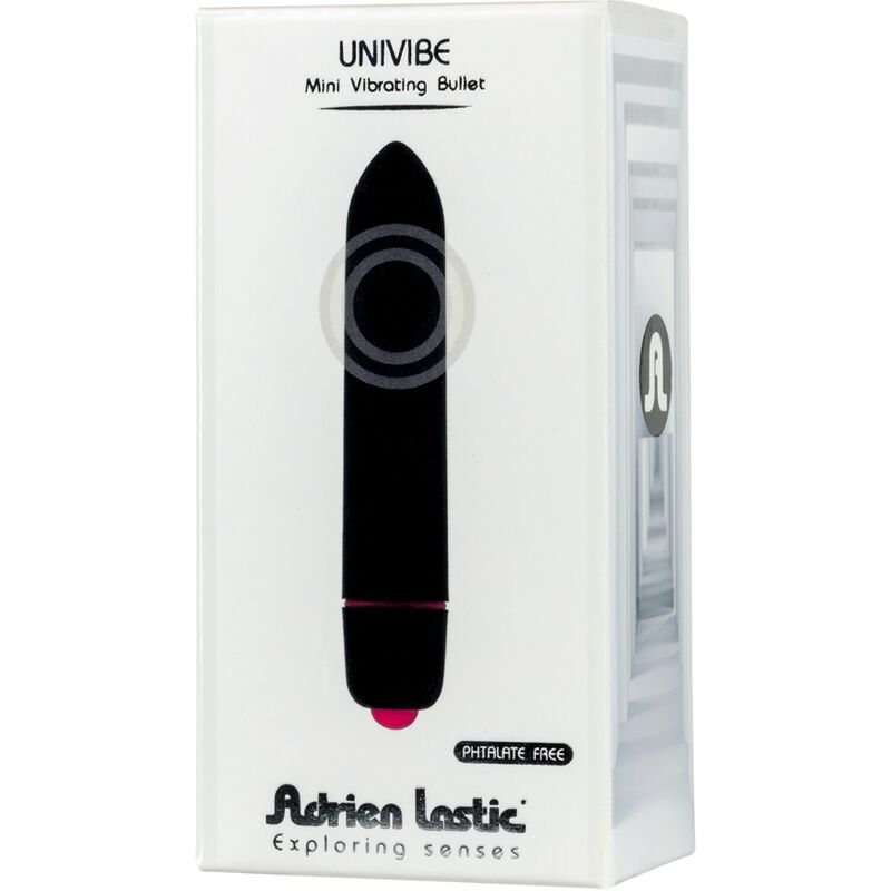 ADRIEN LASTIC - PELOTA VIBRADORA MINI UNIVIBE NEGRO