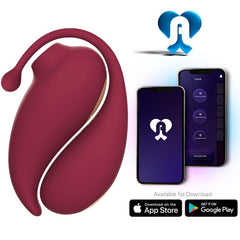 ADRIEN LASTIC - CLITORIS SUCKER INSPIRATION + RED VIBRATING EGG - FREE APP