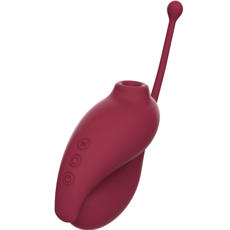 ADRIEN LASTIC - CLITORIS SUCKER INSPIRATION + RED VIBRATING EGG - FREE APP