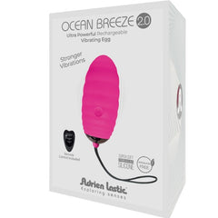 ADRIEN LASTIC - OCEAN BREEZE 2.0 HUEVO VIBRADOR RECARGABLE MANDO A DISTANCIA ROSA