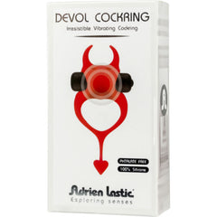 ADRIEN LASTIC - ANILLO VIBRADOR ROJO DEVOL COCKRING