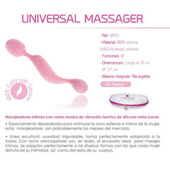 FEMINTIMATE - VIBRADOR UNIVERSAL EN SILICONA ROSA