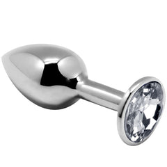 ALIVE - MINI PLUG DE PLACER ANAL DE METAL BLANCO TALLA S